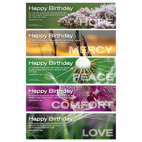 Birthday Bookmarks (10 PK)